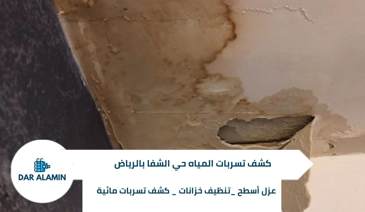 كشف تسربات المياه حي الشفا بالرياض